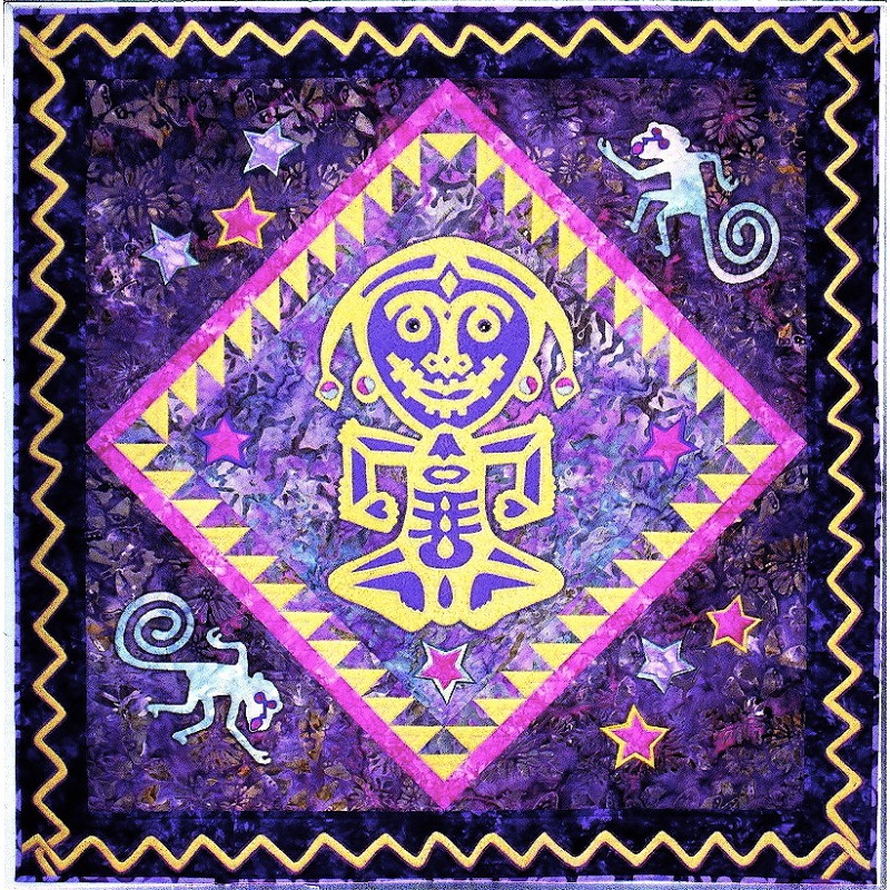 Two Red Eyed Monkeys